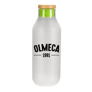 Cilindro de vidrio Olmeca 1991